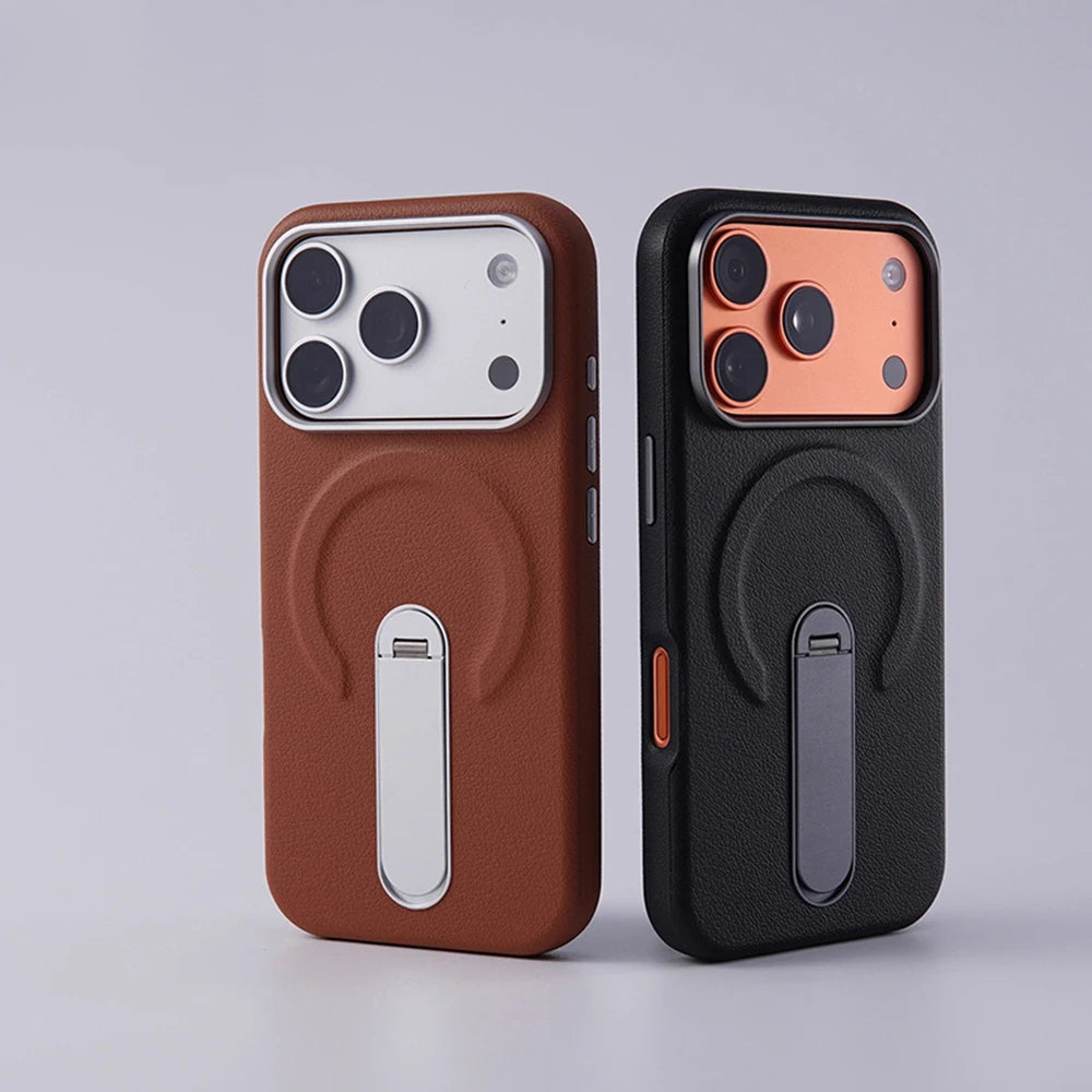 PHONEYOQ ROTATION KICKSTAND LEATHER